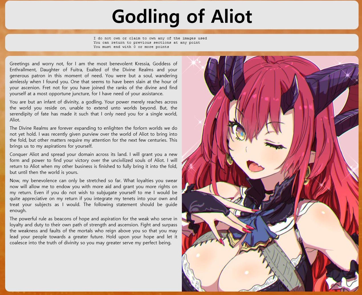 Interactive Cyoa's